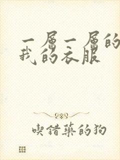一层一层的剥开我的衣服