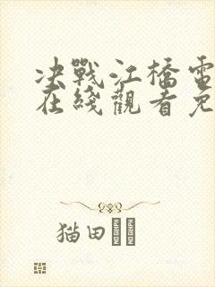 决战江桥电视剧在线观看免费观看封面