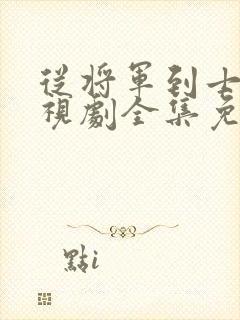 从将军到士兵电视剧全集免费观看