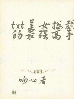 txt美女总裁的最强高手下载封面