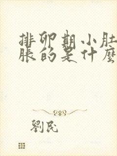 排卵期小肚子胀胀的是什么回事啊