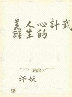 美人心计武儿是谁生的封面