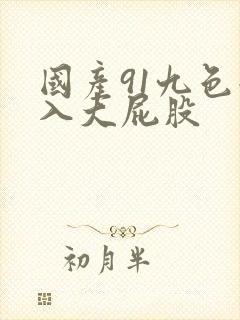 国产91九色后入大屁股