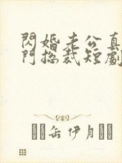 闪婚老公真是豪门总裁短剧免费观看