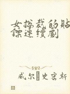 女总裁的贴身保镖连续剧