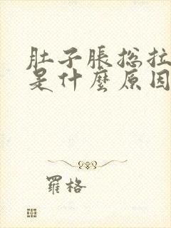 肚子胀总拉大便是什么原因