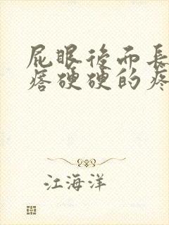 屁眼后面长个疙瘩硬硬的疼