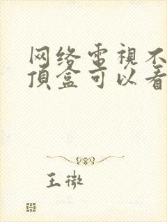 网络电视不用机顶盒可以看电视吗