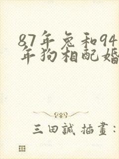 87年兔和94年狗相配婚姻如何