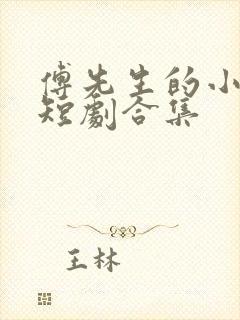 傅先生的小作精短剧合集