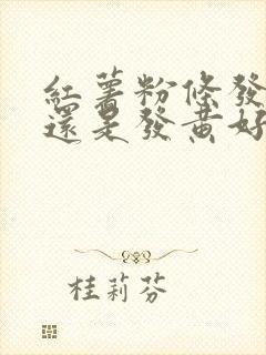 红薯粉条发白好还是发黄好封面