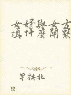 女婿与女方父亲填什么关系