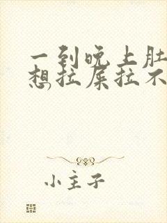 一到晚上肚子疼想拉屎拉不出来怎么回事