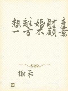 想离婚财产分割一方不愿意拿出来怎么办