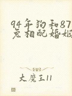 94年狗和87兔相配婚姻如何