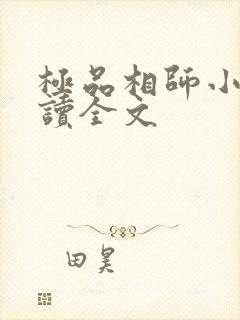 极品相师小说阅读全文