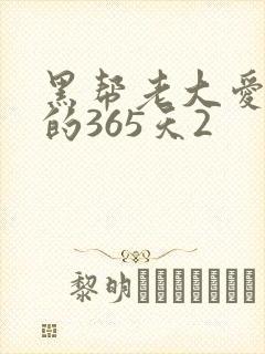 黑帮老大爱上我的365天2封面