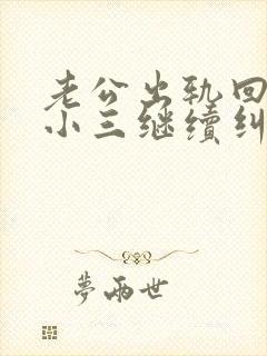 老公出轨回归后小三继续纠缠