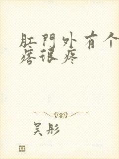 肛门外有个硬疙瘩很疼封面