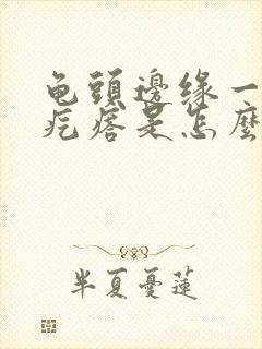 龟头边缘一圈小疙瘩是怎么回事封面