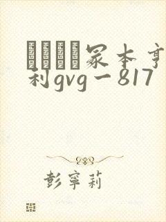 ヘンリー冢本亨利gvg一817