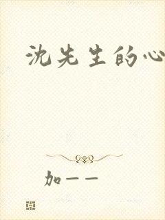 沈先生的心头宝