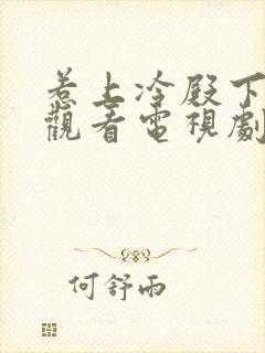 惹上冷殿下免费观看电视剧全集封面