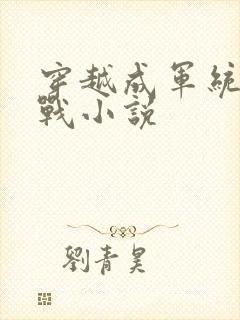 穿越成军统的谍战小说封面