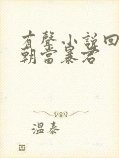 有声小说回到明朝当暴君