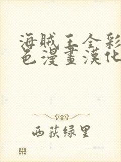 海贼王全彩同人色漫画汉化本子封面