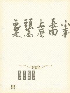 龟头上长小疙瘩是怎么回事