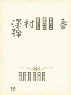 泽村レイコ 番号封面