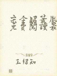 宋今昭萧胤小说免费阅读最新章节