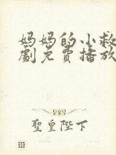 妈妈的小救星短剧免费播放