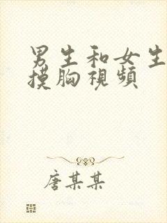 男生和女生亲嘴摸胸视频