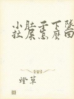 小肚子下坠疼想拉屎怎么回事