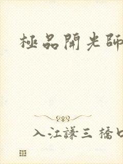 极品开光师