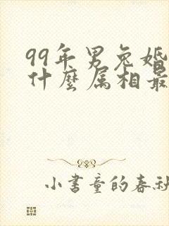 99年男兔婚配什么属相最好