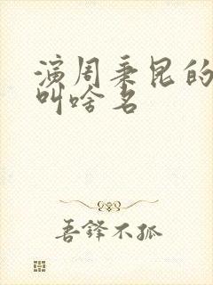 演周秉昆的演员叫啥名