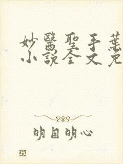 妙医圣手叶皓轩小说全文免费阅读最新章节