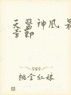 天医神凰 最新章节