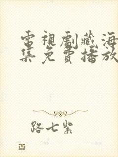 电视剧藏海传全集免费播放