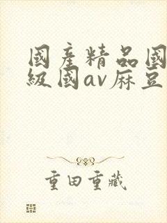 国产精品国产三级国av麻豆