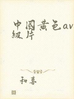 中国黄色av一级片