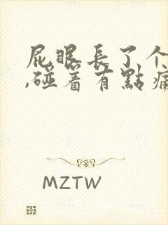 屁眼长了个硬包,碰着有点痛