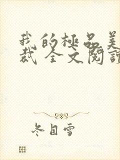 我的极品美女总裁 全文阅读封面