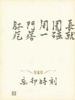 肛门周围长了个疙瘩一碰就疼