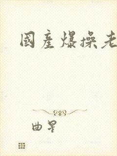 国产爆操老熟女