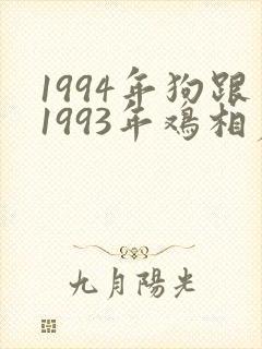 1994年狗跟1993年鸡相克吗