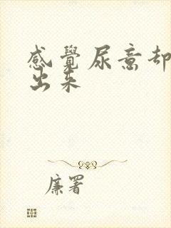 感觉尿意却尿不出来